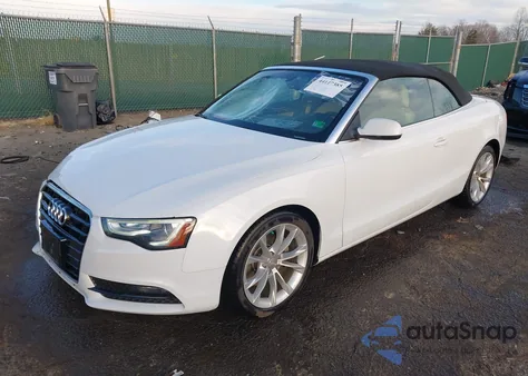 2014 Audi A5 2.0T Premium from USA, damaged, VIN WAULFAFH9EN014453